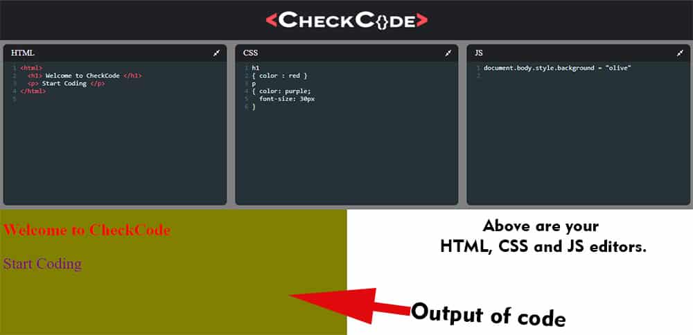 html and css compiler online